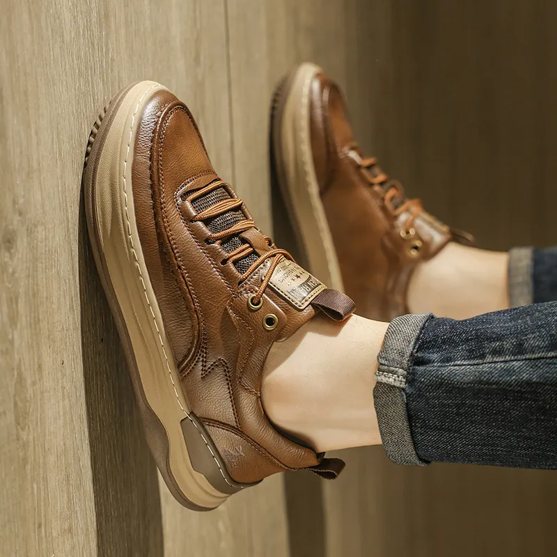 Kangaroo Head Wear-resistant And Lightweight Low-Top Skateboard Shoes Unisex-10