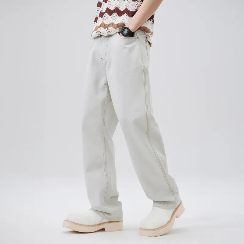 COLDSTONE Jeans Unisex Light Gray-7