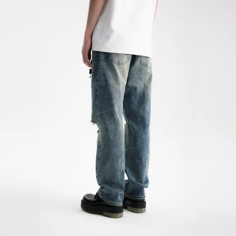 COLDSTONE Jeans Unisex Water Wave Blue-5