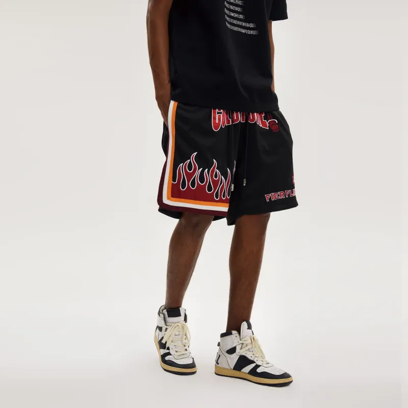 COLDSTONE Casual Shorts Men's Black-3
