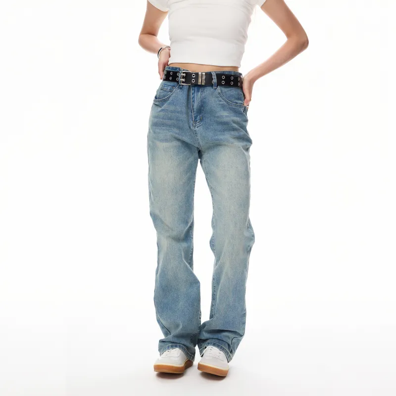 COLDSTONE Jeans Unisex Washed Blue-4