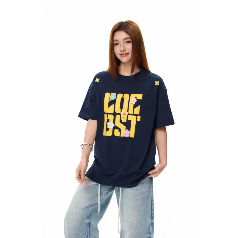 COLDSTONE T Shirts Unisex Navy Blue-3