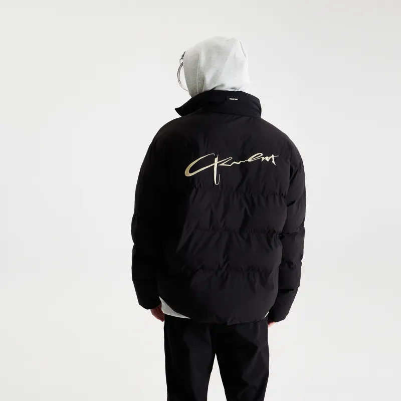 COLDSTONE Puffer Jacket Unisex Black-4