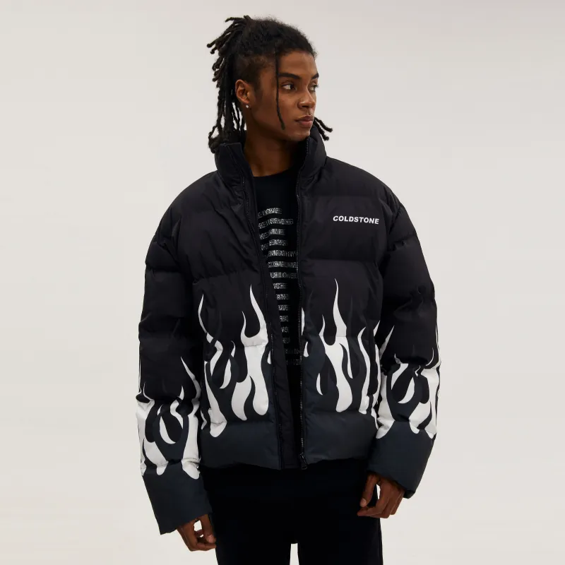 COLDSTONE Puffer Jacket Unisex Black-5