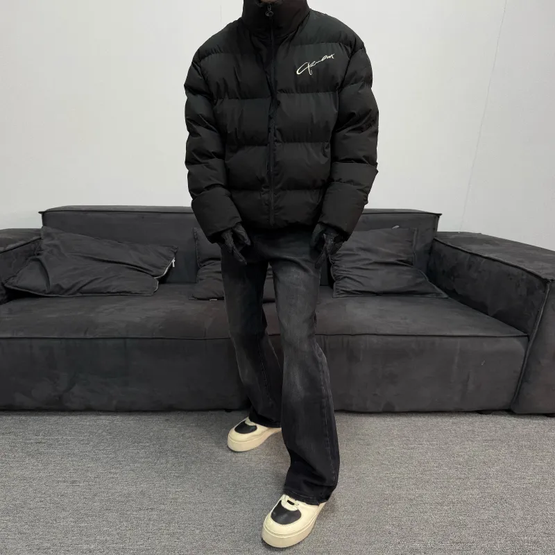 COLDSTONE Puffer Jacket Unisex Black-3