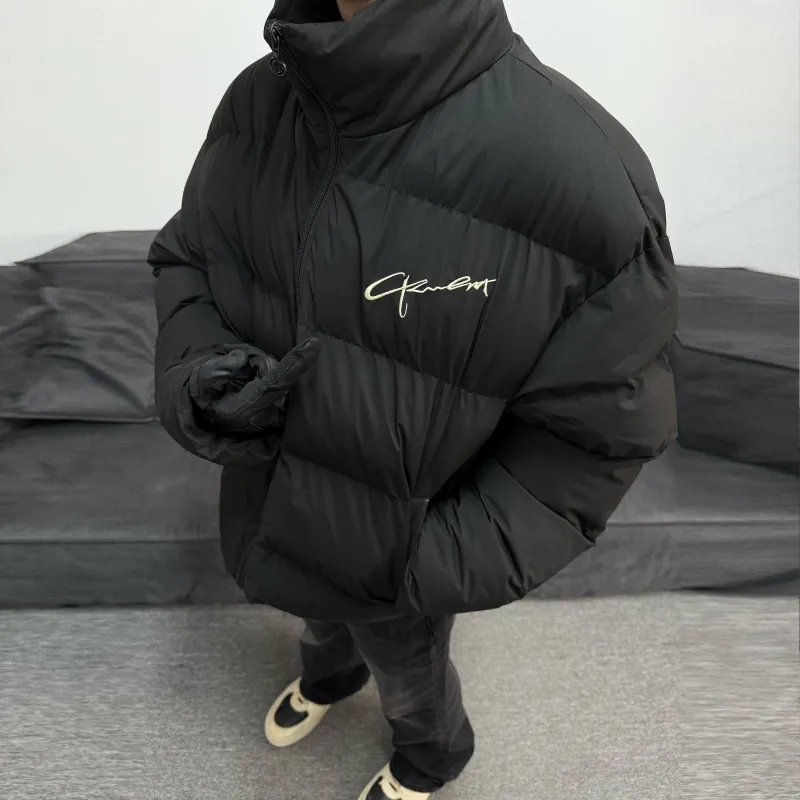COLDSTONE Puffer Jacket Unisex Black-2
