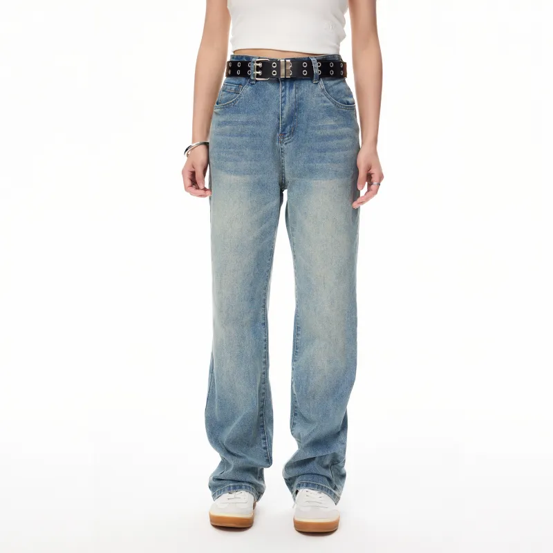 COLDSTONE Jeans Unisex Washed Blue-3