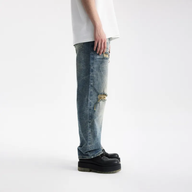 COLDSTONE Jeans Unisex Water Wave Blue-6