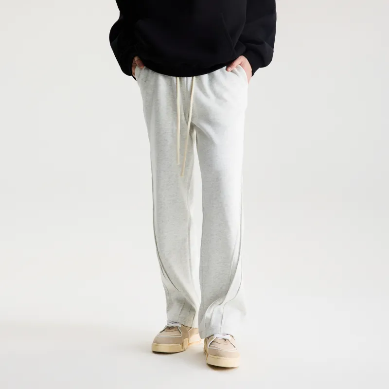 COLDSTONE Casual Pants Unisex Heather Gray-4