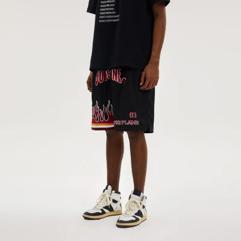 COLDSTONE Casual Shorts Men's Black-4