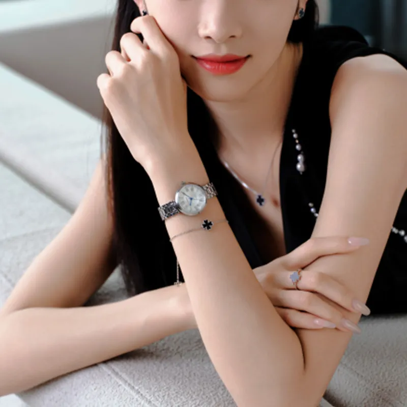 TIANWANG Blue Sandstone 925 Sterling Silver Bracelets Women's-4
