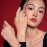 Agatha S925 Silver/Zircon Rings Women's Silver