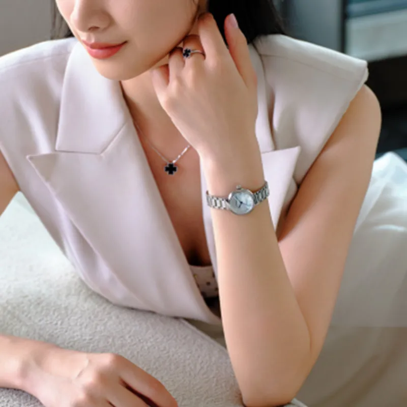 TIANWANG Blue Sandstone 925 Sterling Silver Bracelets Women's-5