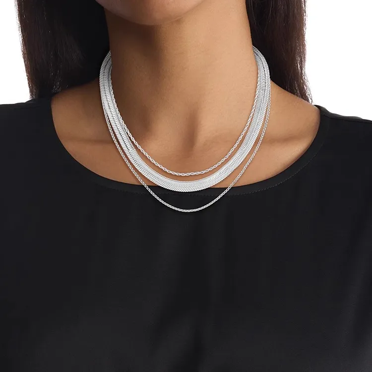 CALVIN KLEIN Steel Necklaces Women's Steel-3