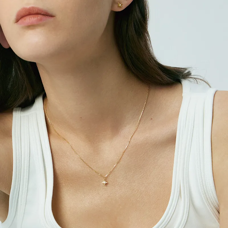 Agatha S925 Silver Necklaces Unisex-2