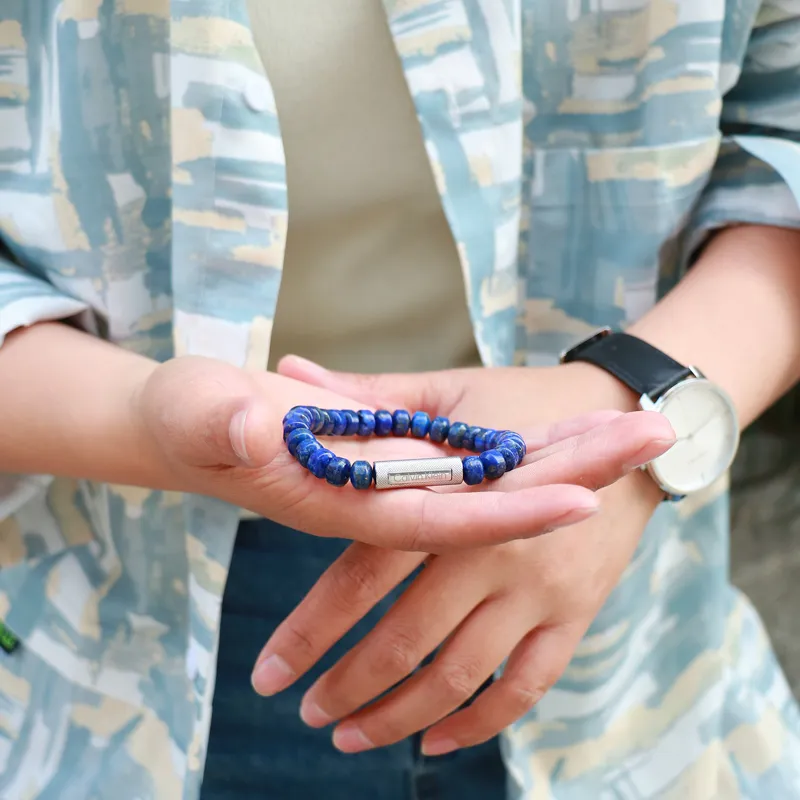 CALVIN KLEIN Beaded Chain Fortune Beaded Bracelet Men's-1