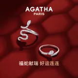 Agatha S925 Silver/Zircon Rings Women's Silver