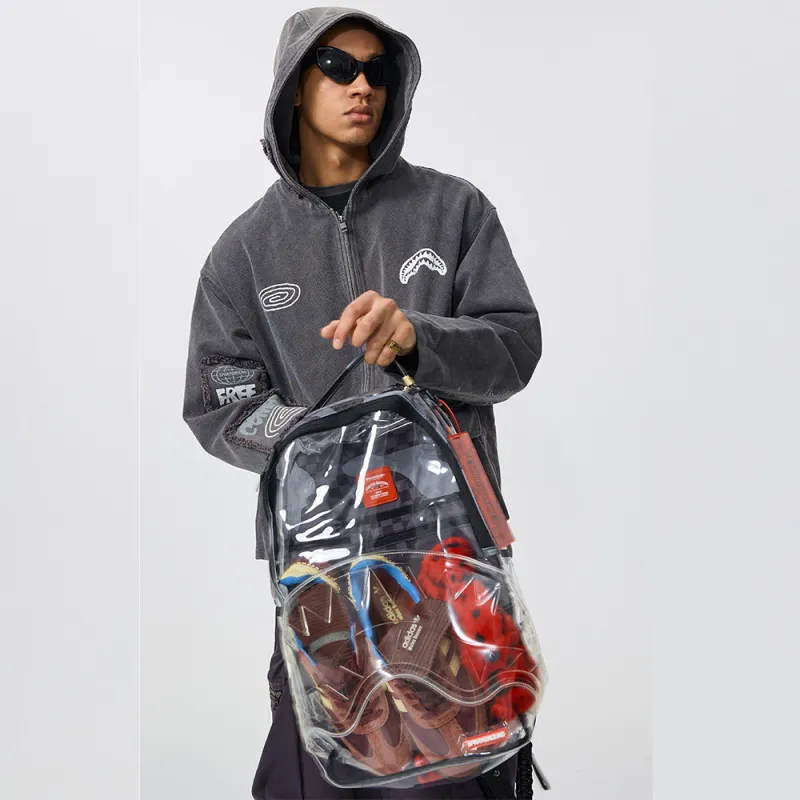 SPRAYGROUND PVC Backpack Regular Unisex Transparent-4