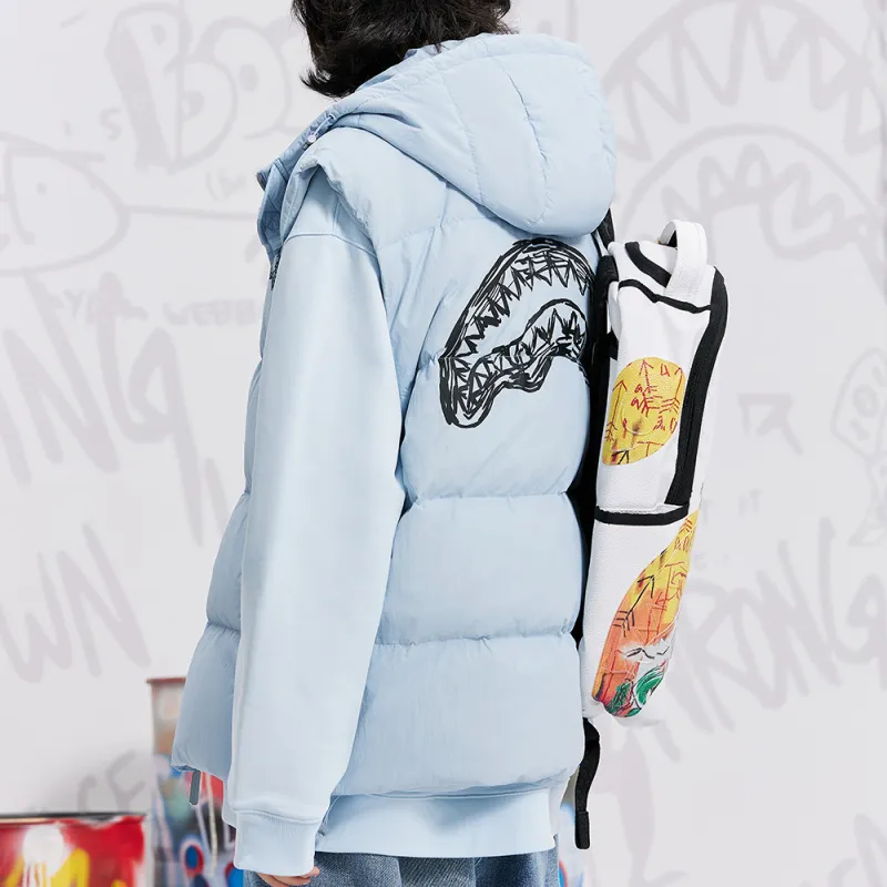 SPRAYGROUND Vest Unisex Light Aqua Blue-3