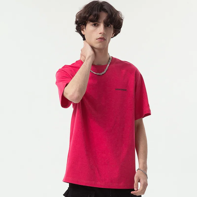 SPRAYGROUND Crew Neck Short Sleeved Summer T Shirt Unisex-14