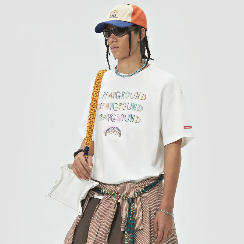 SPRAYGROUND Short Sleeved T Shirts Unisex-3