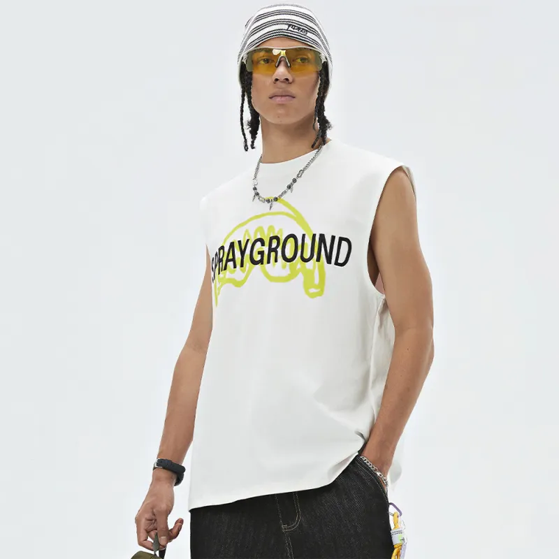 SPRAYGROUND Sleeveless Vests Unisex-5