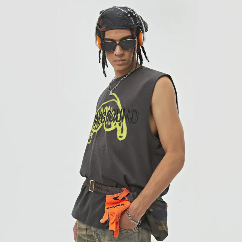 SPRAYGROUND Sleeveless Vests Unisex-9