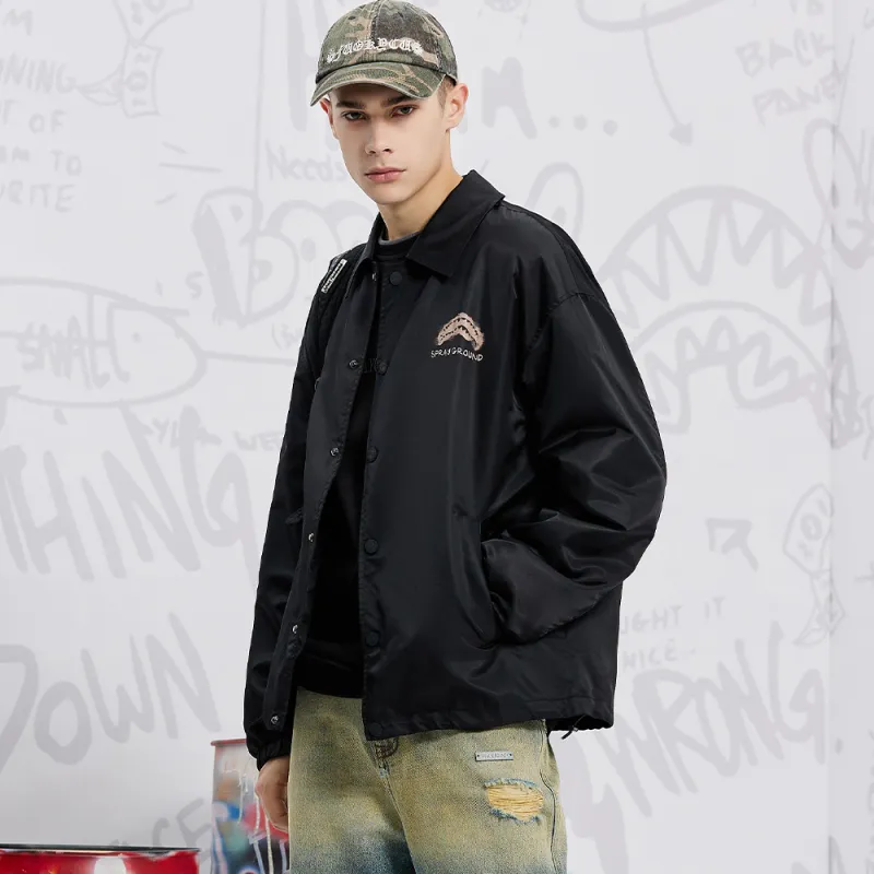 SPRAYGROUND Jackets & Coats Unisex Black-5