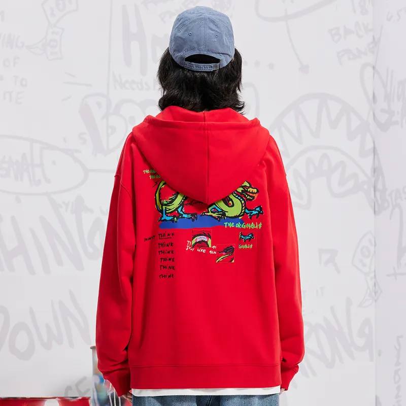 SPRAYGROUND Sweatshirts Unisex Red-4