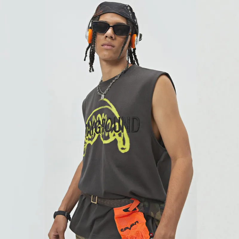 SPRAYGROUND Sleeveless Vests Unisex-11