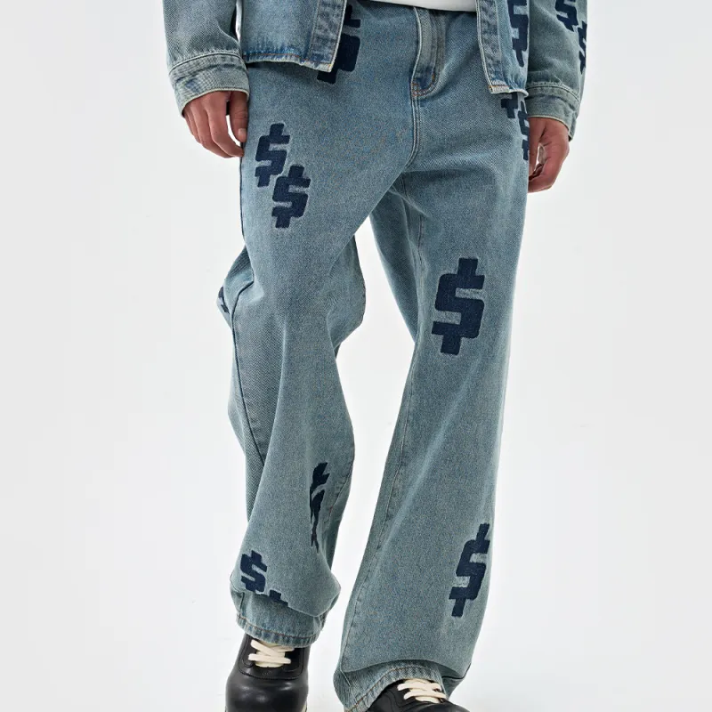 SPRAYGROUND Jeans Unisex Denim Blue-4