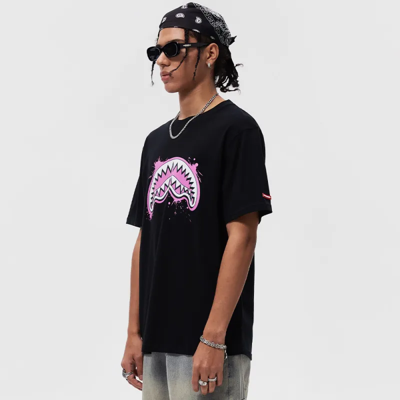 SPRAYGROUND Crew Neck Short Sleeved T Shirts Unisex-9