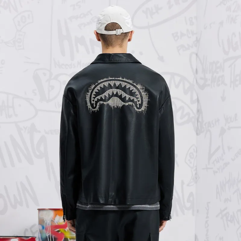 SPRAYGROUND Jackets & Coats Unisex Black-4