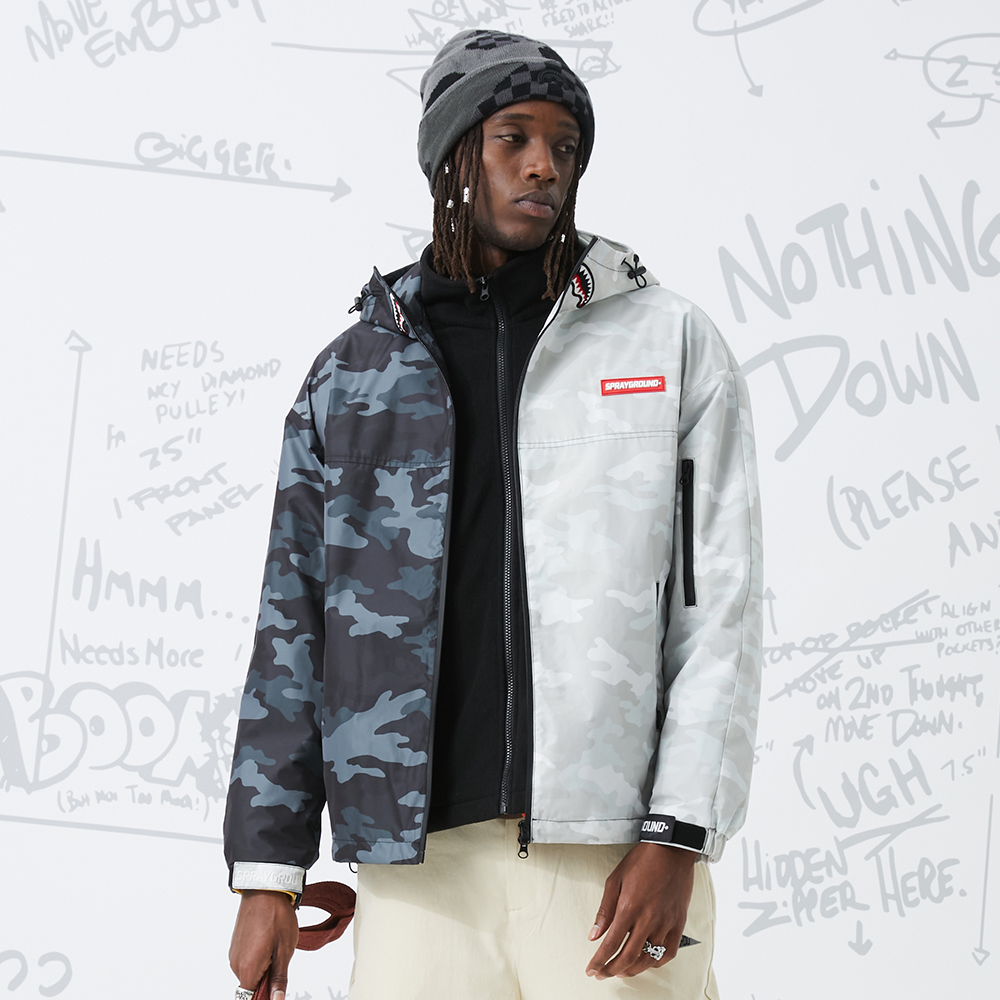 送料関税込[SPRAYGROUND]フーディ★男女兼用★大人気★ヤマト便 SPRAYGROUND Jacket Unisex Multicolor - POIZON