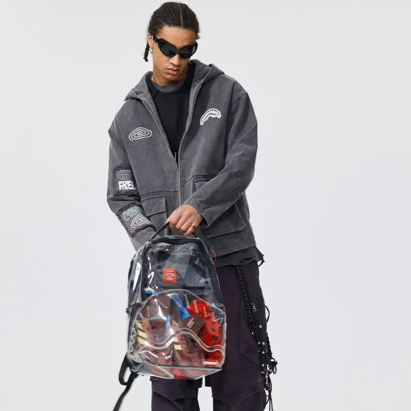 SPRAYGROUND PVC Backpack Regular Unisex Transparent-5