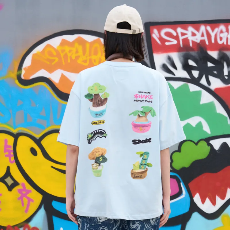 SPRAYGROUND x YAOQIANSHU,LIANMINGKUAN T Shirt Unisex-22