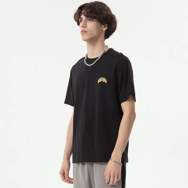 SPRAYGROUND Crew Neck Short Sleeved T Shirts Unisex-7