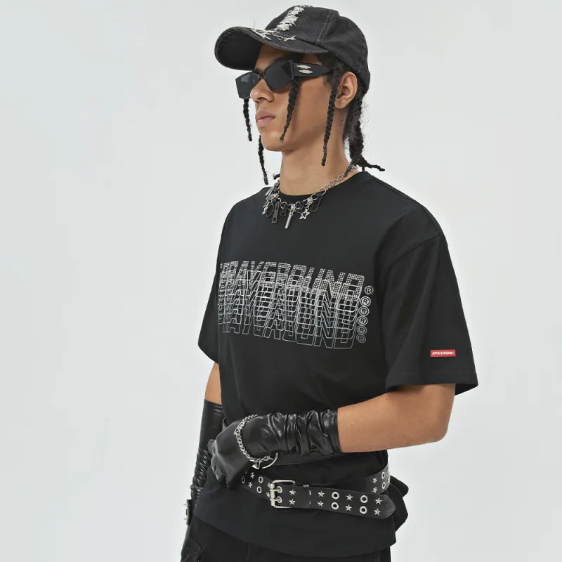 SPRAYGROUND Crew Neck Short Sleeved T Shirts Unisex-10