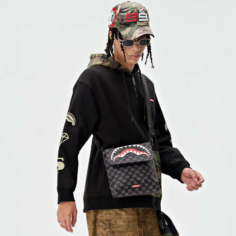 SPRAYGROUND Hooded Zip Closure Sweatshirt Unisex-11