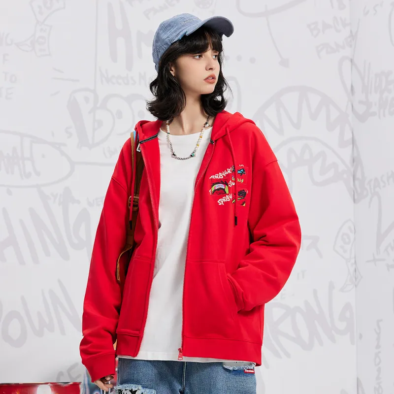 SPRAYGROUND Sweatshirts Unisex Red-5