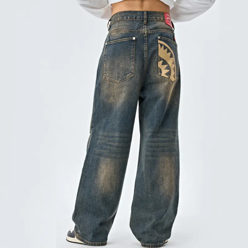 SPRAYGROUND Jeans Unisex Dark Blue-4
