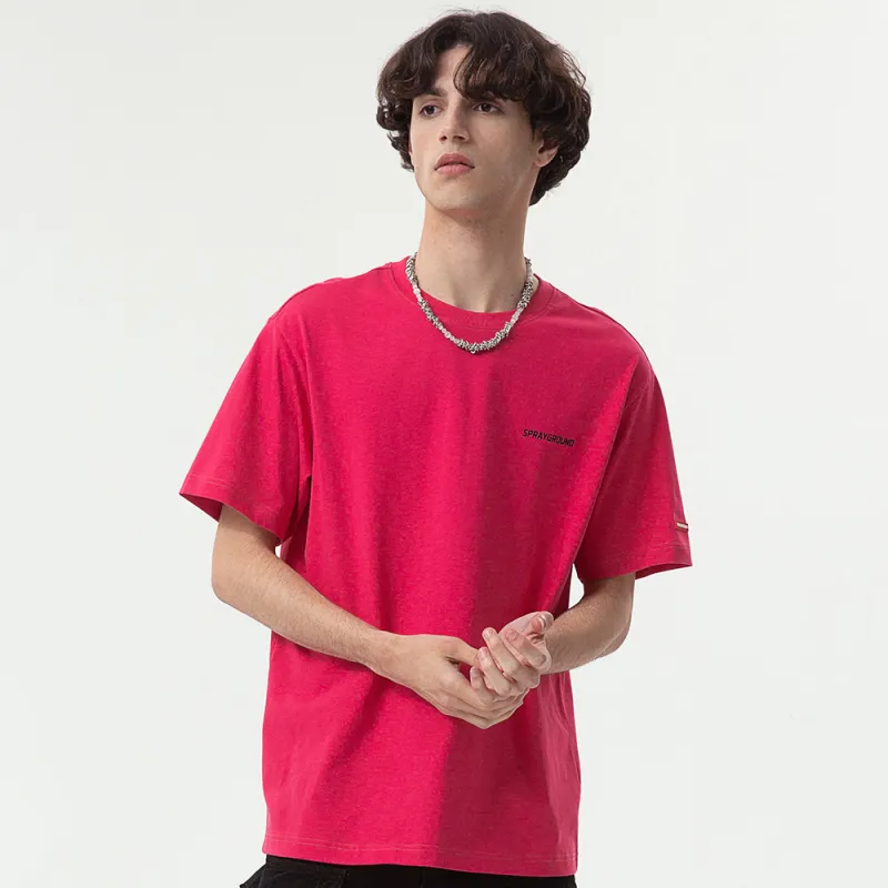 SPRAYGROUND Crew Neck Short Sleeved Summer T Shirt Unisex-12