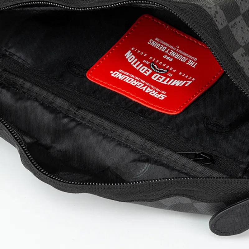 SPRAYGROUND PVC Fanny Pack Regular Unisex Black-6