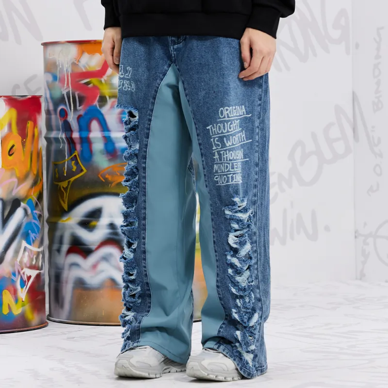 SPRAYGROUND Jeans Unisex Denim Blue-3