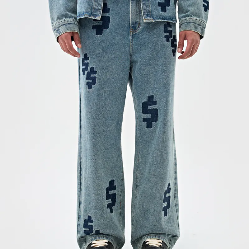 SPRAYGROUND Jeans Unisex Denim Blue-2