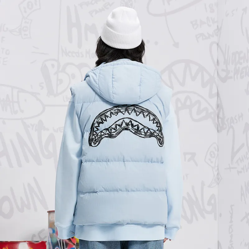 SPRAYGROUND Vest Unisex Light Aqua Blue-2