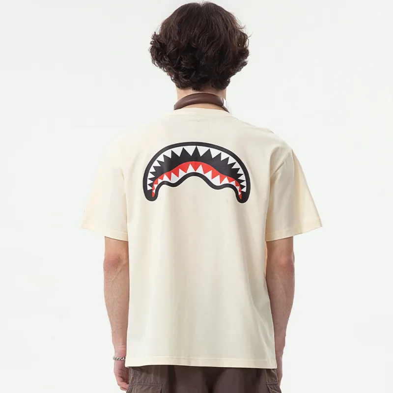 SPRAYGROUND Crew Neck Short Sleeved Summer T Shirt Unisex-19