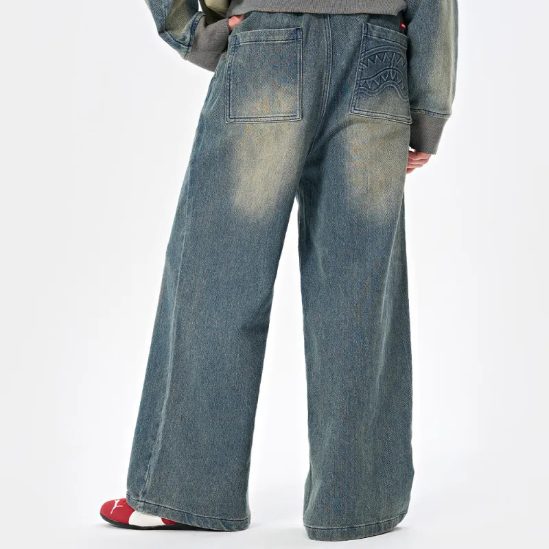 SPRAYGROUND Jeans Unisex Denim Blue-4