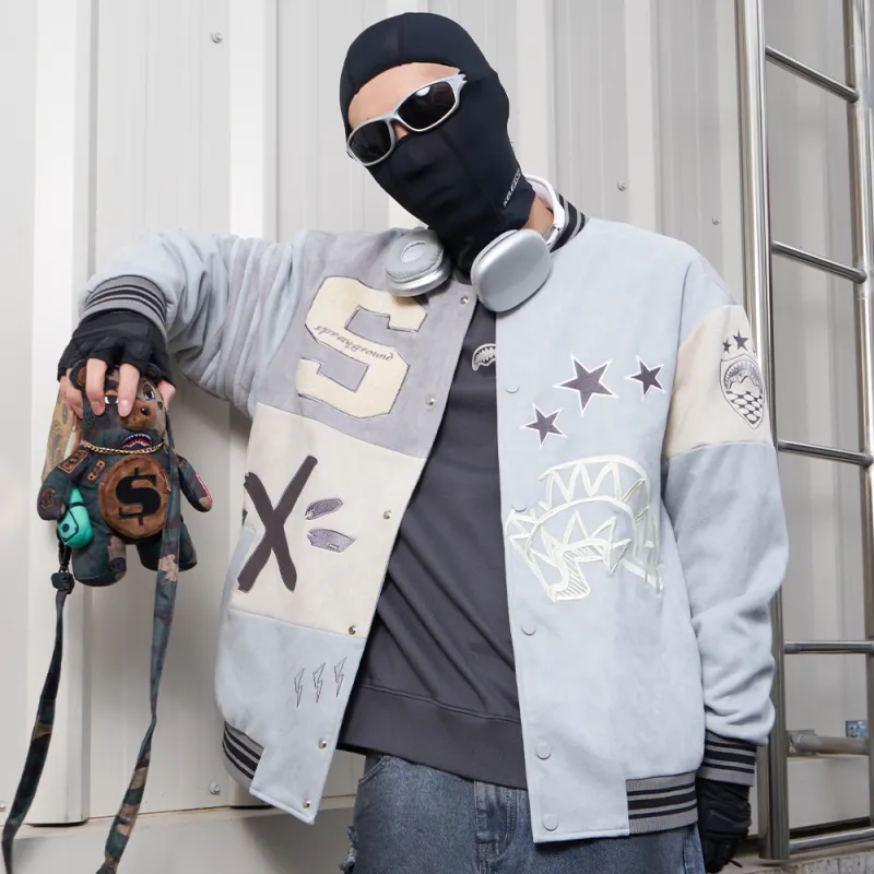 SPRAYGROUND Baseball Jacket Unisex-6