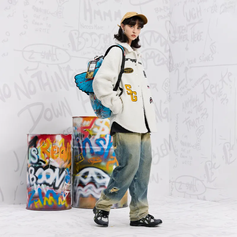 SPRAYGROUND Velvet Jackets Unisex-9
